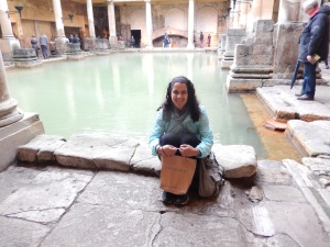 Main bath in the Roman Baths